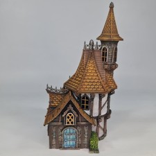 3d printed Fantasy Bookshop 28mm DnD Miniatures, Tabletop terrain, RPG, War Game
