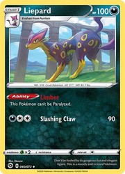 Liepard 040/073 Champion's Path Reverse Holo
