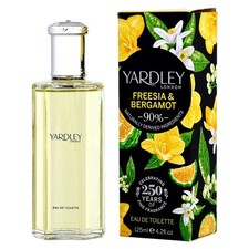 YARDLEY FRESIA AND BERGAMOT 125ML EDT SPRAY | NEW & SEALED | FREE P&P | UK