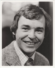Barry Evans (1943-1997) Signed 8 x 10 Photo (On Back) Autograph British TV Actor