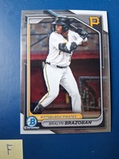 2024 Bowman Chrome Bralyn Brazoban #BDC-124 Pittsburgh Pirates 