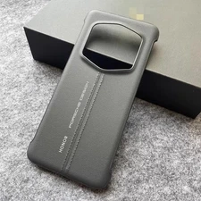Original Luxury PU Leather Protective Back Case For Honor Magic6 RSR Porsche