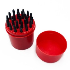 Assorted 25 Sizes Tips Set Punches Staking Watch Repair Punching Tool Set D
