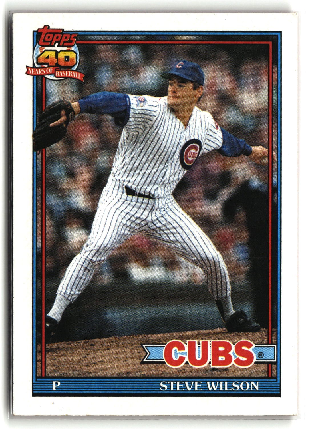 Steve Wilson 1991 Topps #69