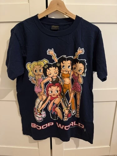 Betty Boop Spice Girls Girl Power Shirt rare M Size Vintage vintage concert t-shirt, vintage, single stitch, B+ condition
