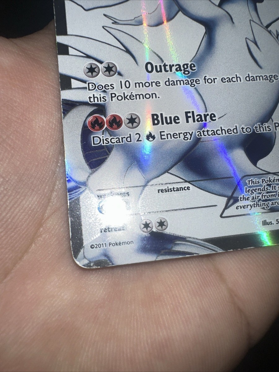 Pokémon Reshiram 113/114 Black & White Ultra Rare Holo Full Art