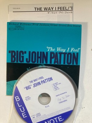 BIG JOHN PATTON THE WAY I FEEL, JAPANESE CD, TOCJ9516, EX