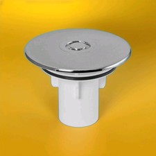 ST90CPTOP+TUBE MCA Replacement Shower Trap Cover for 90mm Waste Trap 