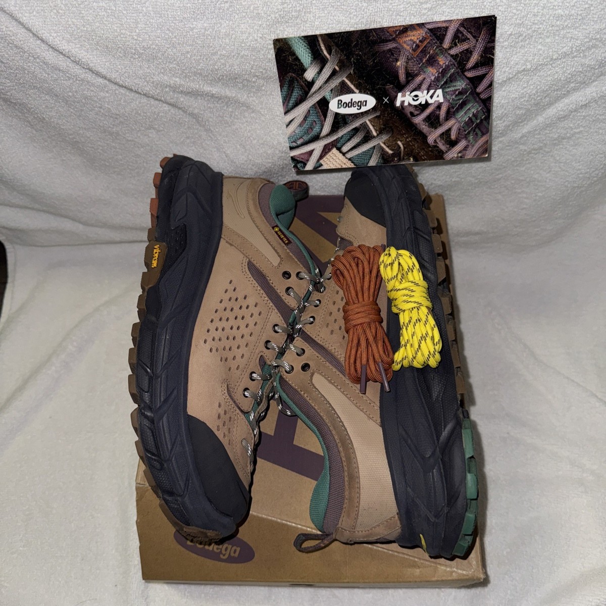 Hoka One One Bodega x Tor Ultra GORE-TEX Low The World at Large 