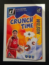 A'Ja Wilson - 2025 Panini Donruss WNBA Crunch Time Insert Card