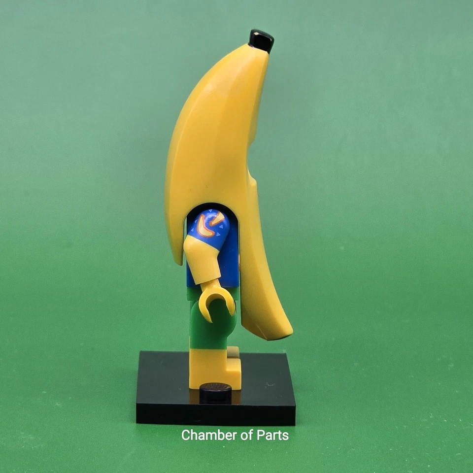 LEGO Minifigure Genuine Party Banana Radio col330 Male set 5005250 - Image 4 of 4
