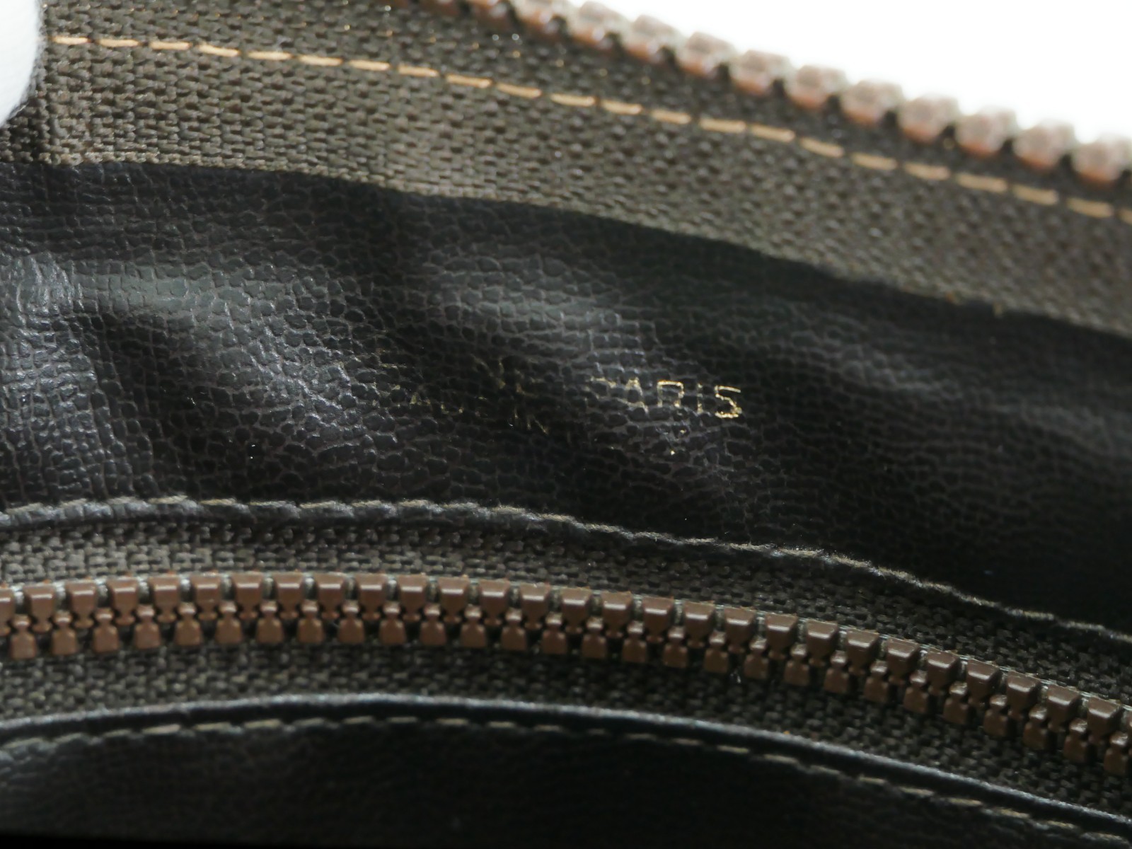 CELINE PVC All over Pattern Pouch Second Bag Clut… - image 22