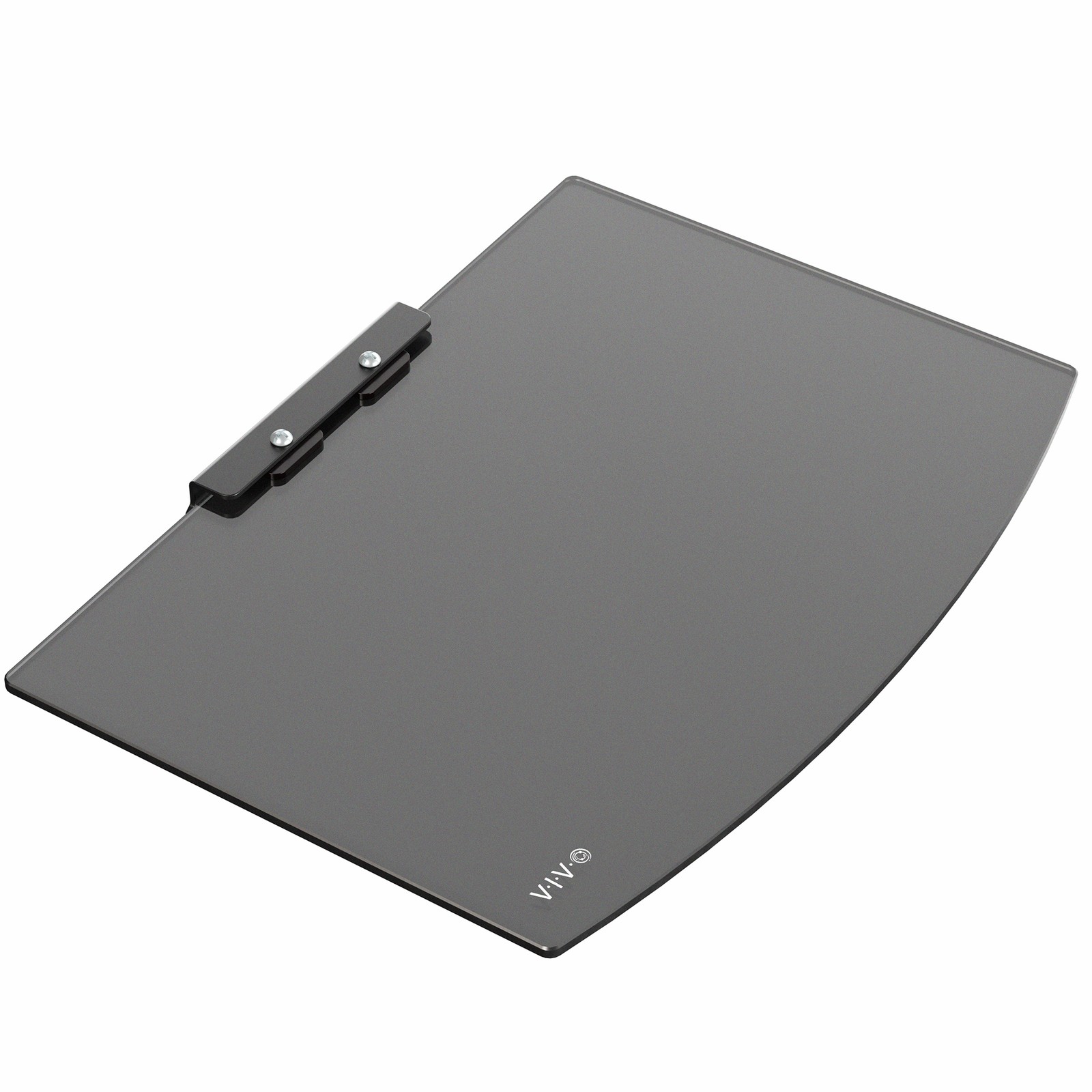 VIVO Floating Wall Mount 14" Tempered Glass Shelf for DVD Player, Game System