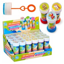 24 x Seifenblasen ca.50ml Flüssigkeit mit Ge...