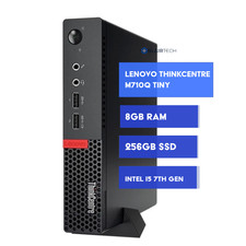 Lenovo ThinkCentre Tiny Desktop -Intel i5 7th Gen 8GB Ram 256GB SSD Chrome OS