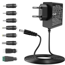 Adaptateur Secteur Universel AC à DC 12V 2A 24W Transformateur d'alimentation...