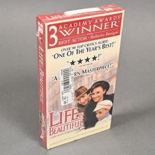 Life Is Beautiful - Sealed VHS - Italian with English Subtitles