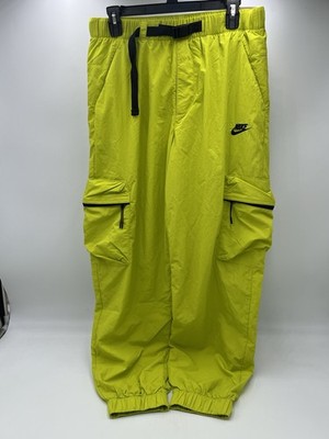 Nike Mens Tech Pack Woven Cargo Pants Green Sz M  FZ0756-357