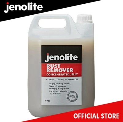 Jenolite Concentrated Rust Remover Gel Back 2 Bare Metal Surface Fast Acting 5kg