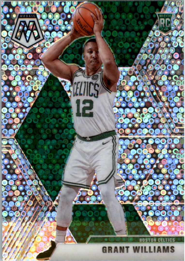 2019-20 Panini Mosaic Mosaic Fast Break Silver #217 Grant Williams - BSK