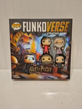 Funkoverse Strategy Game Harry Potter 102 4-Pack Snape Dumbledore NEW