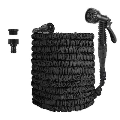 200FT Expandable Garden Hose with 7-Function Spray Gun | Durable Leakproof Flexy