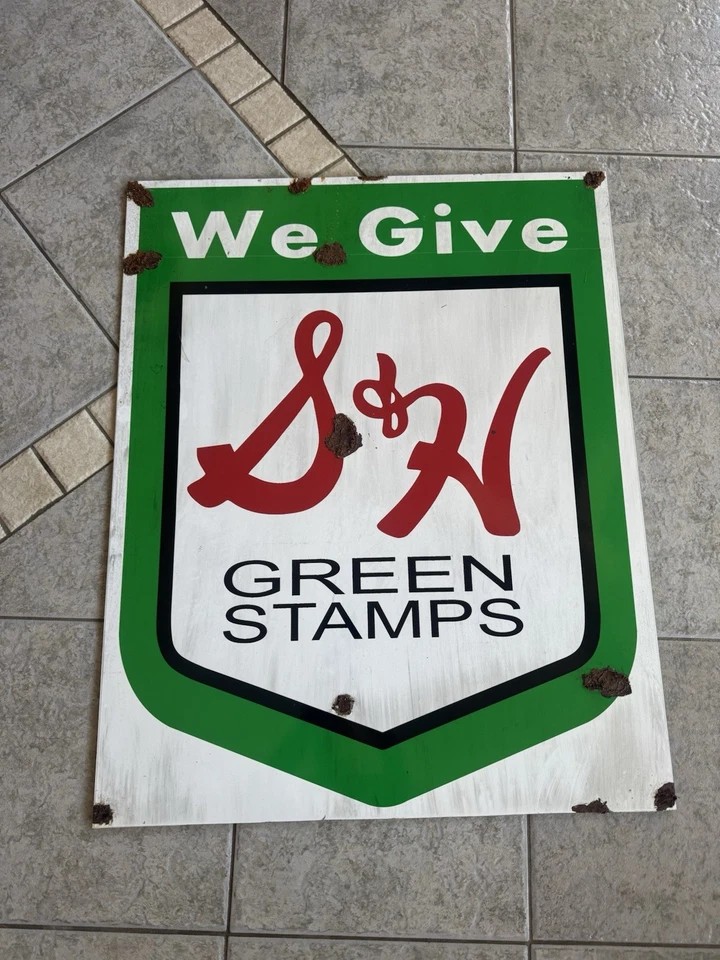 Старинный стиль сарая найти вид S & H зеленый марки продуктовый магазин знак - Изображение 3 из 3