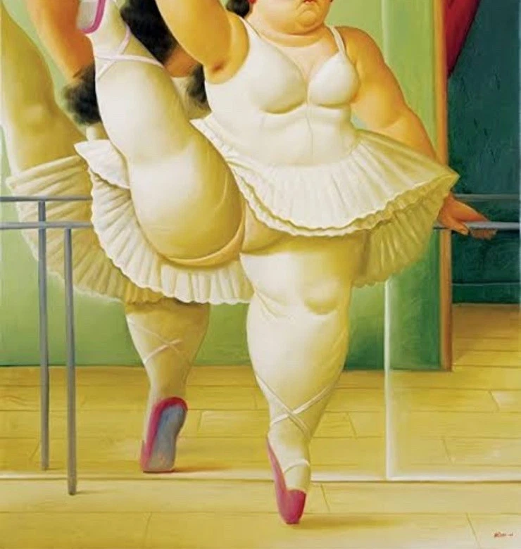 Pintura al óleo sobre lienzo firmada por Fernando Botero (hecha a mano) 20x28 en Boterismo. Foto 3 de 3