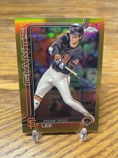 2025 Topps Chrome Jung Hoo Lee True Gold /50 San Francisco Giants