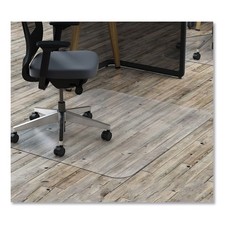 EconoMat Non-Studded All Day Use Chair Mat for Hard Floors Rectangular 45" x 53"