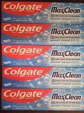 Lot Of 5 Colgate  MaxClean Smart Foam Efferve...