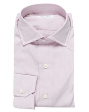 NWT SALVATORE PICCOLO DRESS SHIRT Napoli cotton handmade luxury Italy 39 15 1/2