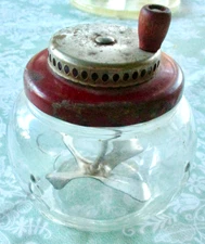 Vintage Jiffy Hand Cranking Egg Beater Hand Mixer -  1940s