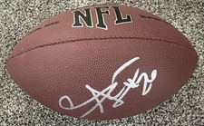 *TIM JENNINGS*SIGNED*AUTOGRAPHED*FOOTBALL*CHICAGO*BEARS*INDIANAPOLIS*COLTS*COA*