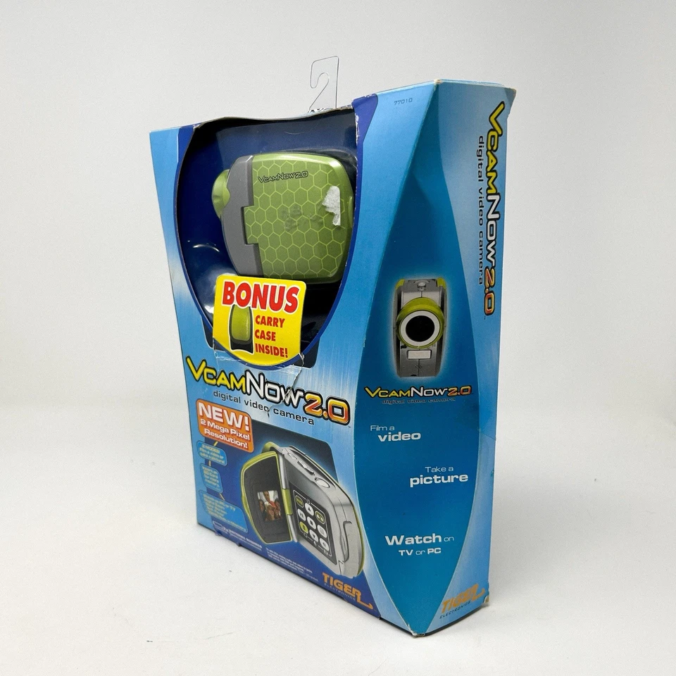Vintage Hasbro Tiger Electronics VcamNow 2.0 Digital Video Camera 2006 NIB - Image 3 of 4