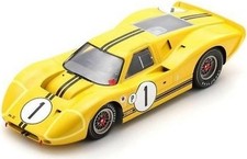 1/18 1967 FORD GT40 MARK IV COUPE SEBRING 12 HOURS 1ST MCLAREN & ANDRETTI SPARK