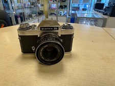 Zeiss Ikon Icarex 35 TM Kamera mit Carl Zeiss Jena Tessar 2.8 50mm Objektiv
