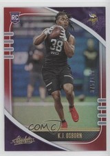 2020 Panini Absolute Rookie Spectrum Red 75/100 KJ Osborn #169 1fa4