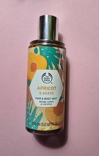 The Body Shop Apricot  Agave Hair  Body Mist New 