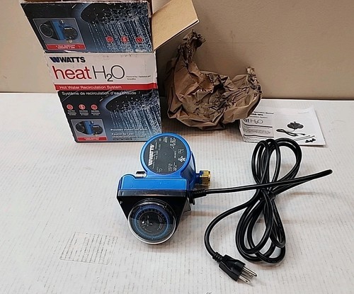 Watts Hot Water Recirculation Pump heat H2O, 24 Hr Programmable Timer