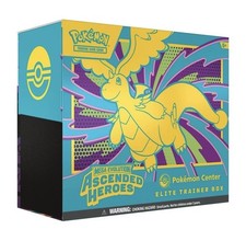Mega Evolution Ascended Heroes Pokemon Center ETB Elite Trainer Box PRESALE 