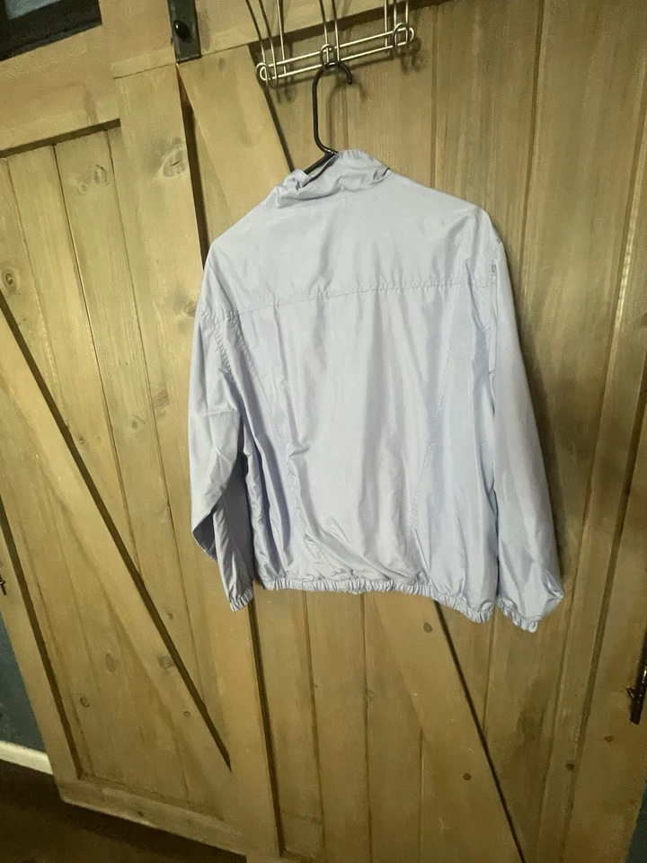 Cortavientos Cherokee vintage púrpura con cremallera talla L Foto 3 de 3