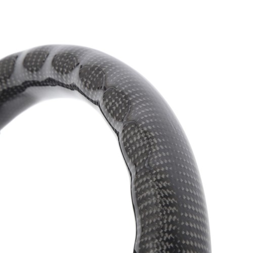 ・Carbon Fiber Steering Wheel Perforated Leather For GR Supra A90 J29 Manual - Picture 8 of 12