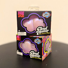2 New Schylling Nee Doh Cloud Pleaser Soft Doh Squish Sensory Squeeze Toy Purple