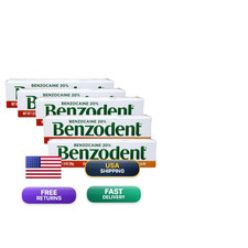 Benzodent Dental Pain Relieving Cream 1 - Buy Packs And Save Pack Of 5