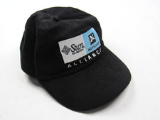 Vtg 90s Rare Netscape x Sun Microsystems Alliance Black Adjustable Strapback Hat