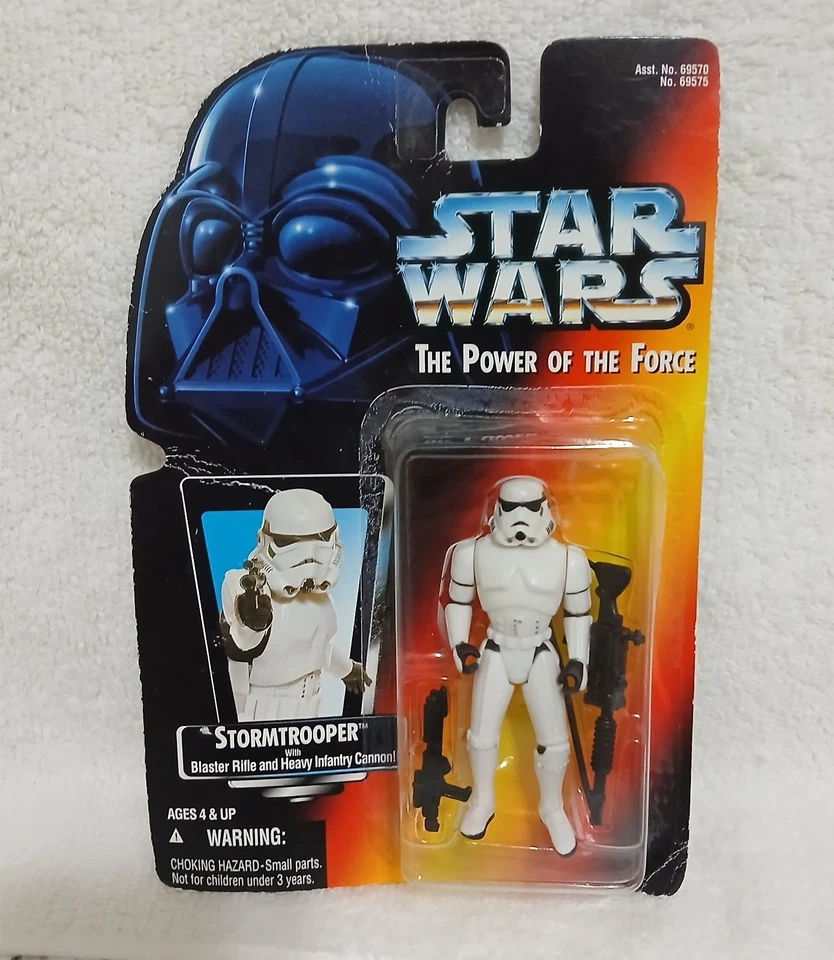 Lot Of 8 - Star Wars The Power of the Force Action Figures Vader Freeze Frame - Image 3 of 4