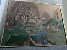 Denis Paul Noyer Lithograph Signed/Numbered  36/260 & Kulicke New York Framed