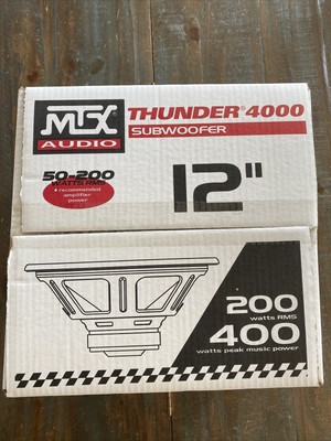 New! MTX Thunder 4000 12\