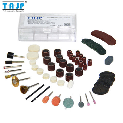 TAATS 105PC 3.2mm Mandrel Polish Acessory for Dremel Rotary Tool Bit Mini Drill